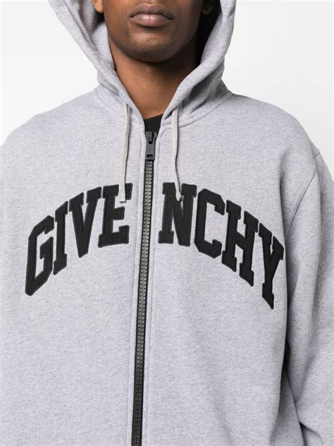 givenchy antigona patch cotton sweatshirt|farfetch givenchy jacket.